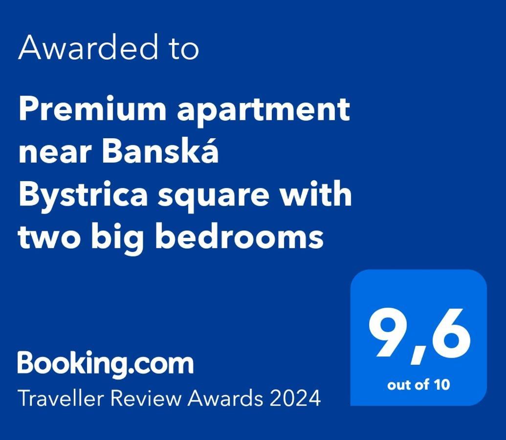 Premium Apartment Near Banska Bystrica Square With Two Big Bedrooms 외부 사진